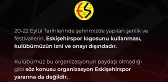 Eskişehirspor, 'Karadeniz Rüzgarı Yayla Şenliği' Afişlerindeki Logo Kullanımını Kınadı