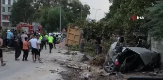 Hatay'da Hafriyat Kamyonu Kaza Yaptı: 4 Yaralı