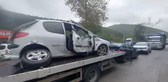 Samsun-Çorum Karayolunda Zincirleme Trafik Kazası: 4 Yaralı