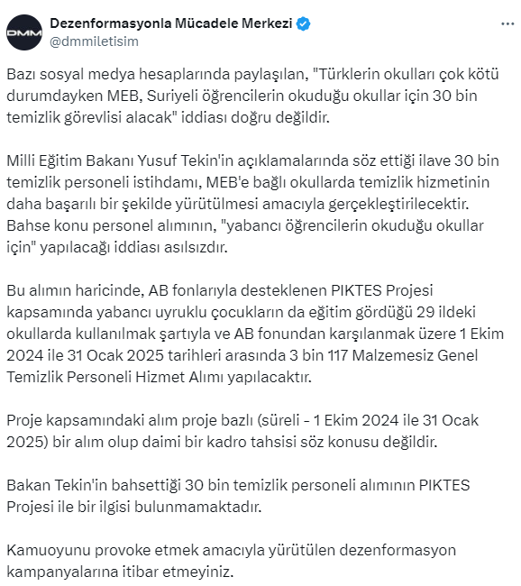 Altaylı's claim regarding Syrian students caused an uproar! There is a statement from the Presidency