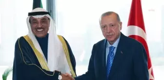 Cumhurbaşkanı Erdoğan, Kuveyt Veliaht Prensi ile Görüştü