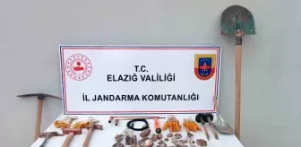 Elazığ'da Kaçak Kazı Yapan Şüpheli Yakalandı