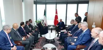 Cumhurbaşkanı Erdoğan, Kuveyt Veliaht Prensi'ni Kabul Etti