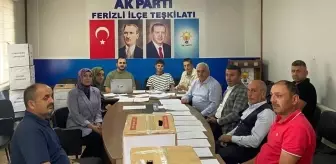 AK Parti Ferizli İlçe Teşkilatı'nda Delege Seçimleri Yapıldı