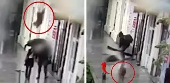 Yolda yürürken başına köpek düşen kadın ağır yaralandı