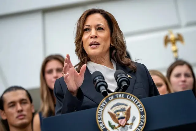 Kamala Harris has given the green light to cryptocurrency.