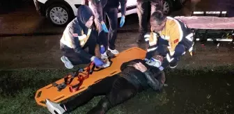 Samsun'da Trafik Kazası: Yaya Yaralandı