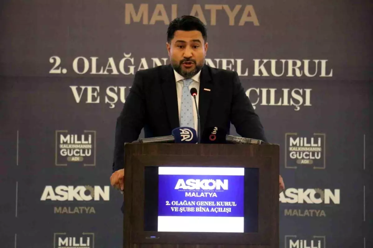ASKON Başkanı Şarlak: Deprem Sonrası Malatya'nın Yeniden İnşası İçin Destek Artırılmalı