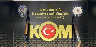 İzmir'de Yasa Dışı Silah Ticareti Operasyonu: Uzi ve Silahlar Ele Geçirildi