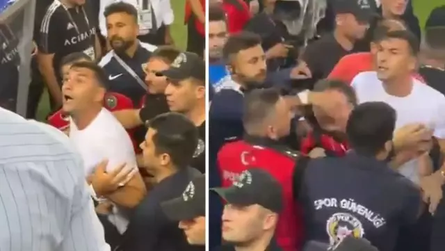 Burak Yılmaz receives a shocking penalty for clashing with fans during the Trabzonspor match.