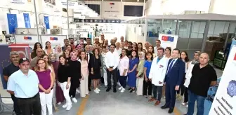 Denizli'de Teknik Tekstil Eğitimini Tamamlayan Öğretmenlere Sertifika