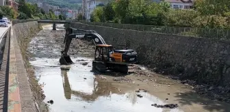 Kastamonu'da Su Taşkınlarına Karşı Kanal Temizliği Başladı