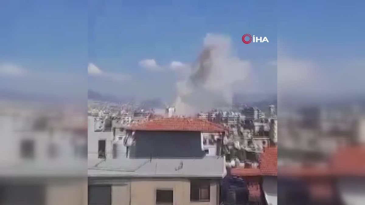 İsrail Ordusu, Beyrut'a Saldırı Gerçekleştirdi