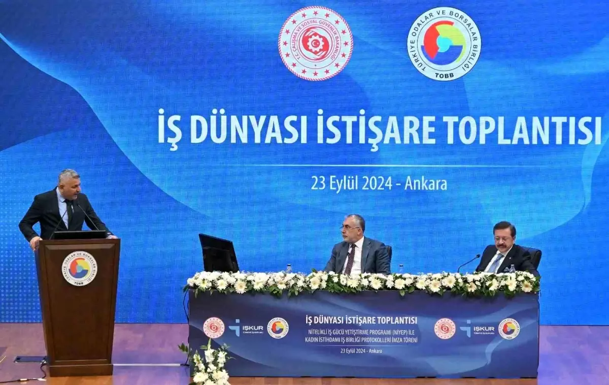 MTSO Başkanı, Deprem Bölgesinin Sorunlarını Bakan Işıkhan'a İletti