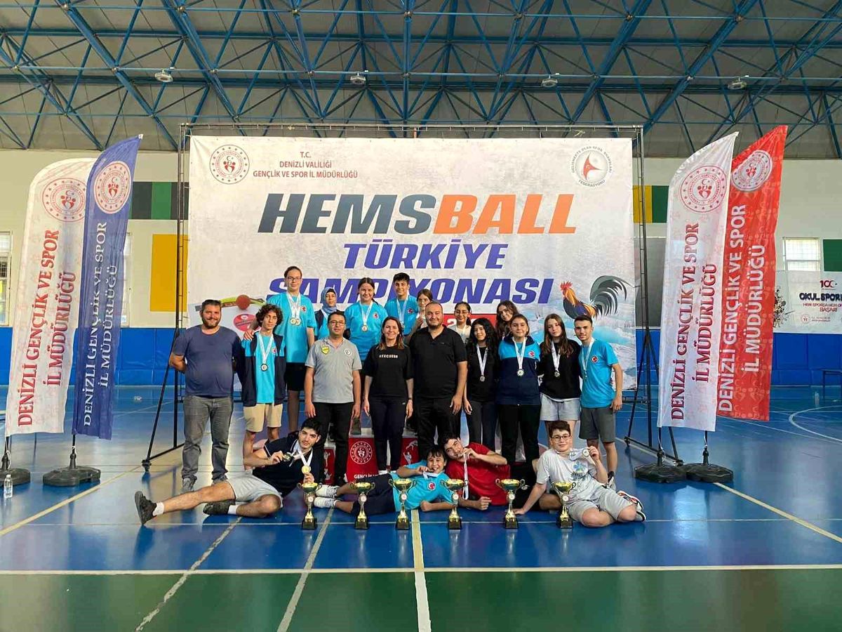 Aydınlı Sporcular Hemsball Türkiye Şampiyonası'nda Zirveye Çıktı