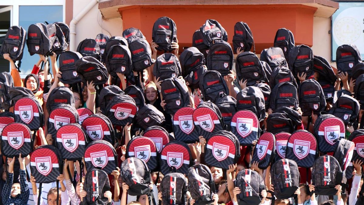 1965 Samsunspor Derneği'nden Kırsal Mahalle Öğrencilerine Destek