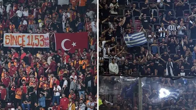 Fans were thrown out of the stadium! An incident occurred before the Galatasaray-PAOK match.