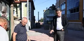 Zonguldak'ta Parke Yol Çalışmaları İncelendi