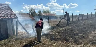 Eflani'de Çıkan Anız Yangınında 6 Dönüm Ziyan Oldu