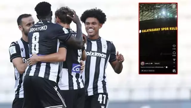 They stirred things up just hours before the match! Reactions to PAOK's post are snowballing.