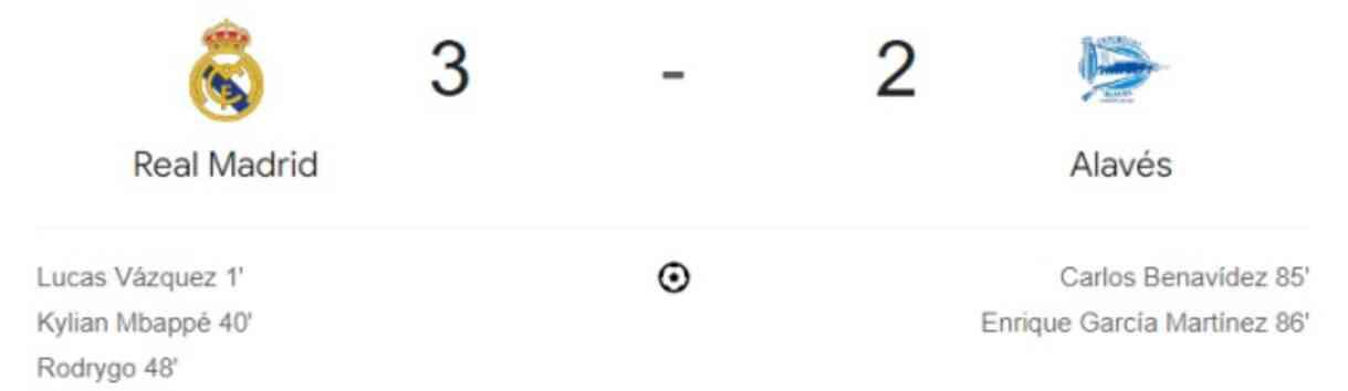 Real Madrid Alaves maçı kaç kaç, bitti mi? MAÇ SONUCU! Real Madrid Alaves golleri kim attı, canlı maç anlatımı!