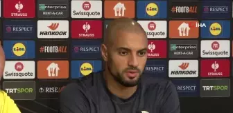 Sofyan Amrabat: 'Yarın alacağımız galibiyetle taraftarlarımızı mutlu etmek istiyoruz'