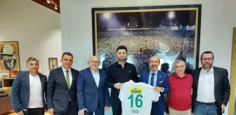 TSYD Bursa Şubesi, Bursaspor Başkanı Enes Çelik'i Ziyaret Etti