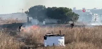 Avcılar'da Ortaya Çıkan Yangın Güvercin Kulübesine Sıçramadan Söndürüldü