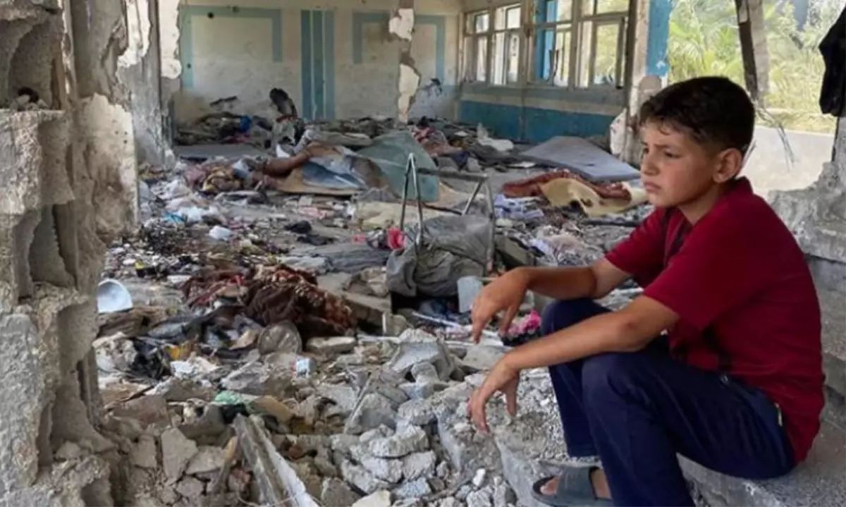 Gazze'deki Savaş Çocukların Eğitiminde 5 Yıl Geriye Düşmesine Neden Oluyor