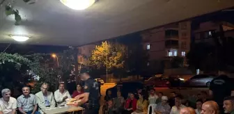 İskenderun'da Polis, Muhtar ve Vatandaşlarla Buluştu