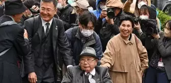 Japonya'da 4 kişiyi öldürmekten idama mahkum edilen adam, 56 yıl sonra beraat etti