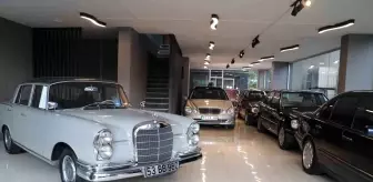 Rize'de Genç Girişimci Eski Mercedes Araçlarıyla İş Kurdu