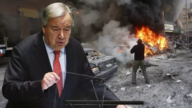 Guterres makes a historic call at the UN council, using the word 