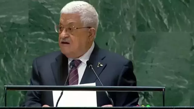 Mahmud Abbas addressed the world from the UN: Israel must completely withdraw from Gaza.