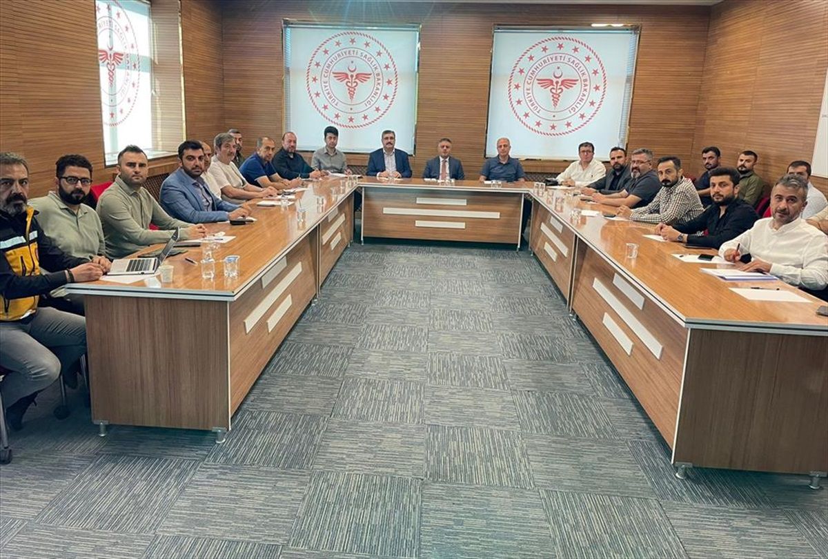 Mardin'de Acil Sağlık Hizmetleri Toplantısı Yapıldı