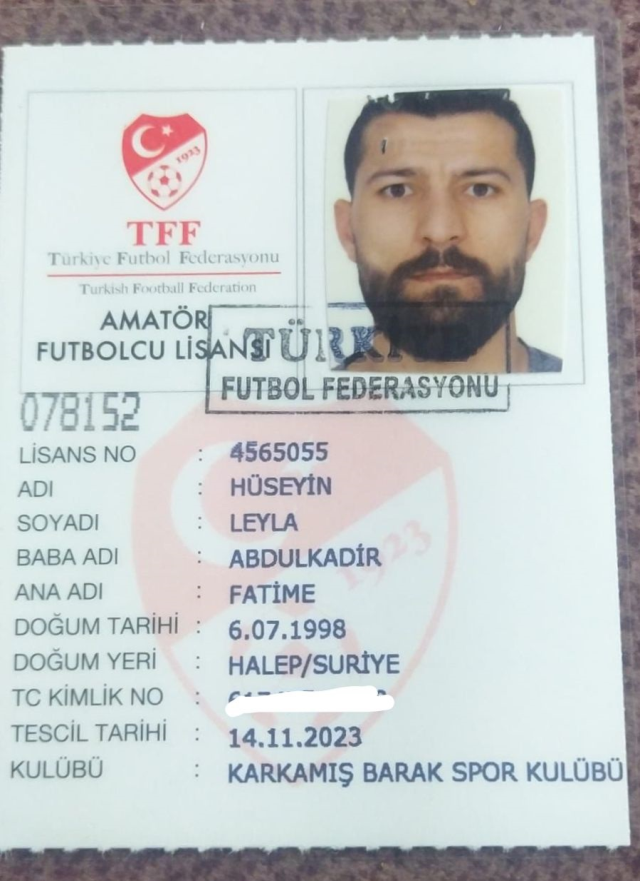 Syrian Abdurrahman became Hüseyin! Chaos ensued when the team he played for with a fake license became champions