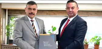 Vali Mustafa Çiftçi Merkez Bankası Erzurum Şubesini Ziyaret Etti