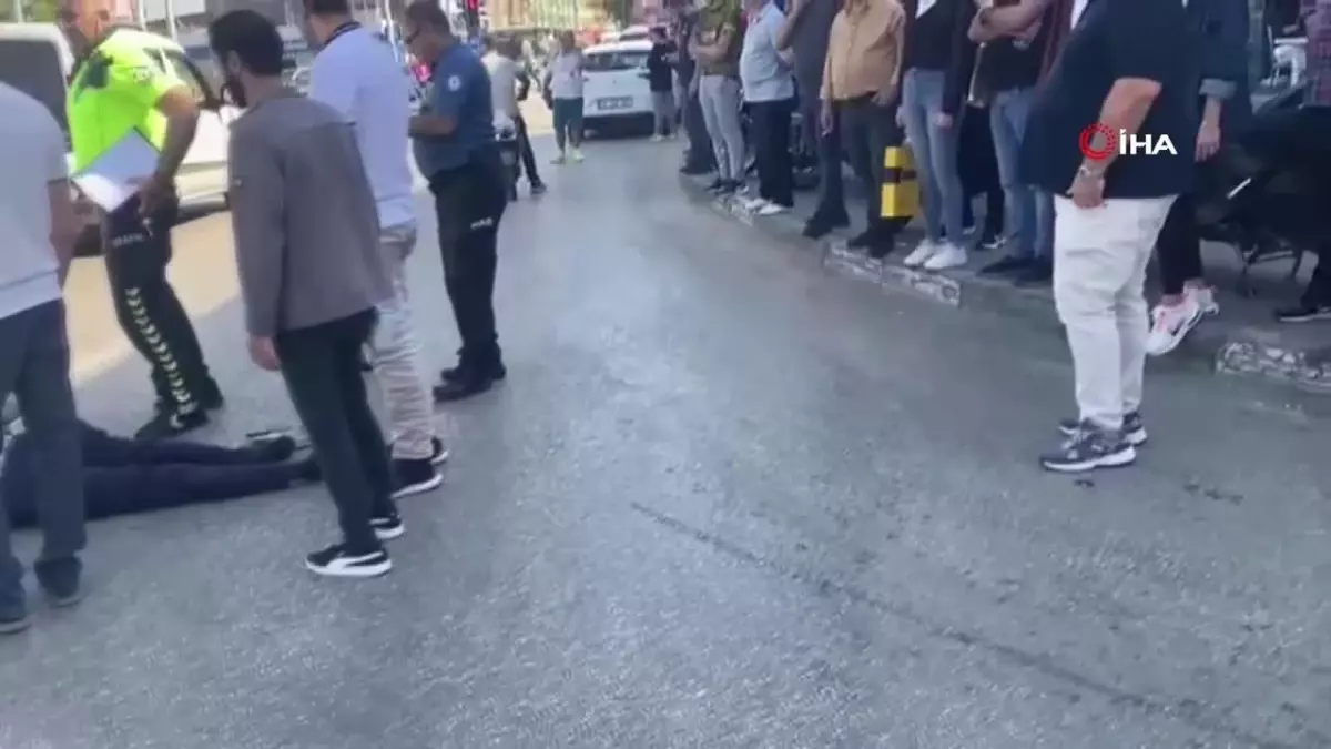 Yayaya çarparak kaçmaya çalıştı, alkollü olduğu sonradan öğrenildi