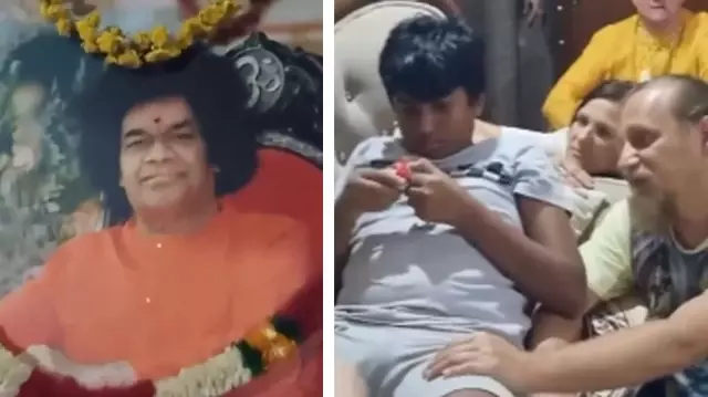 This community worships a 13-year-old child! They give massages to his feet and...