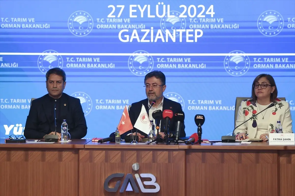Bakan Yumaklı: Türkiye Tarımsal Üretimde Dünyada 9. Sırada