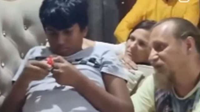 This community worships a 13-year-old boy! Massaging his feet...