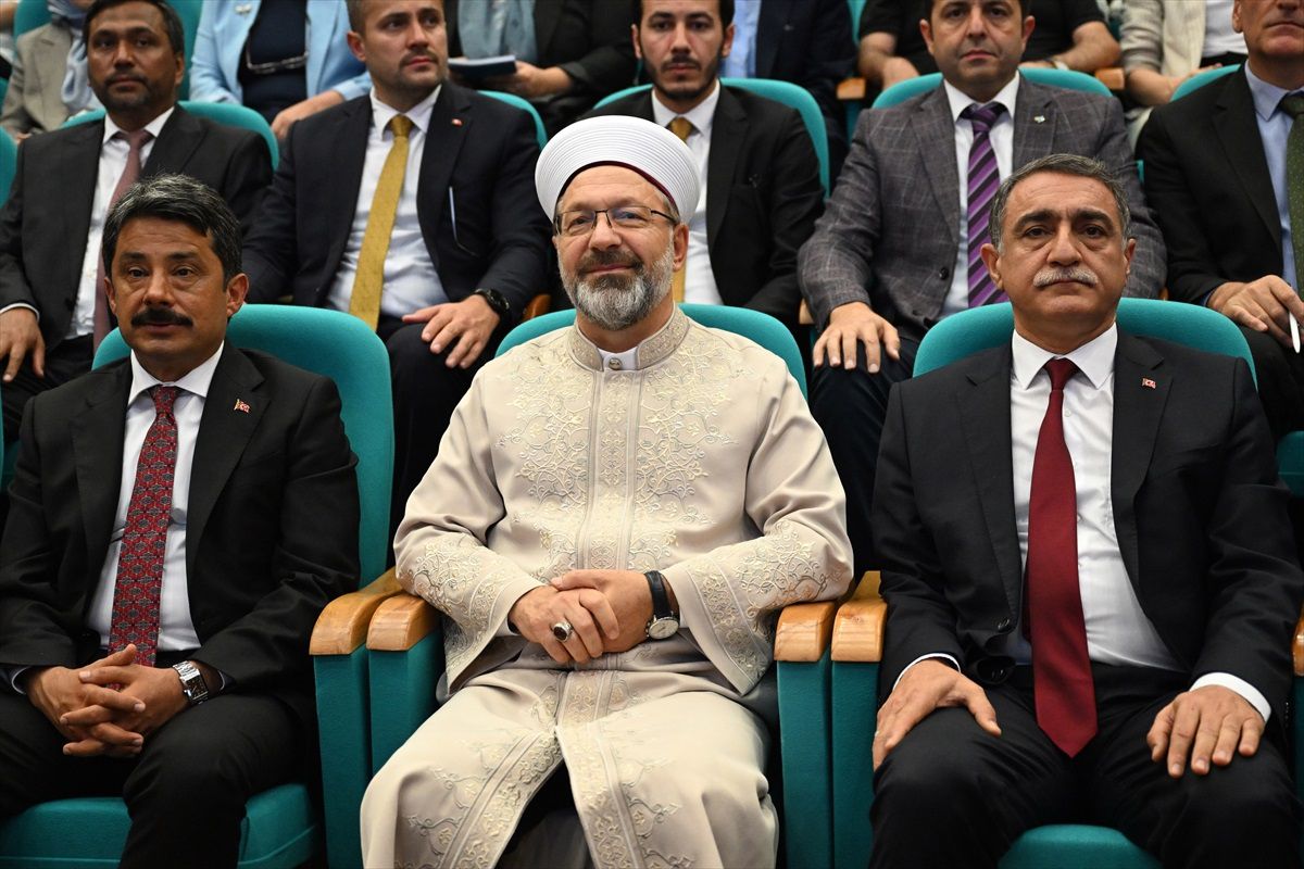 Diyanet İşleri Başkanı Erbaş, 7. Ahilik Sempozyumu'nda konuştu Açıklaması