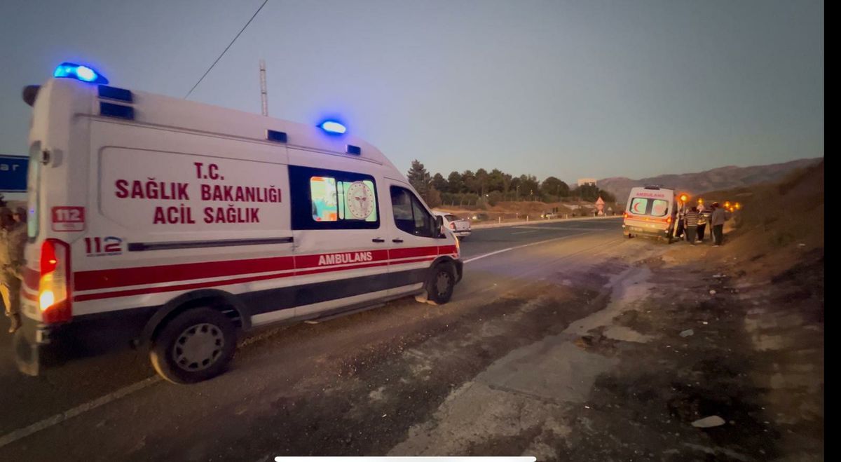 Elazığ'da Otomobil Kazası: 7 Yaralı
