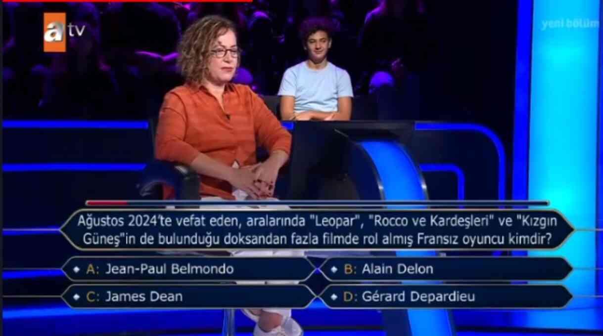 'Leopar', Rocco ve Kareşleri' ve 'Kızgın Güneş'in de bulunduğu doksandan fazla filmde rol almış Fransız oyuncu kimdir? Kim Milyoner Olmak İster 27 Eyl