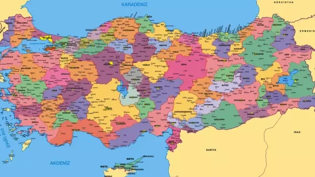 The map of Turkey may change! Here are 24 districts that are on the agenda to become provinces.