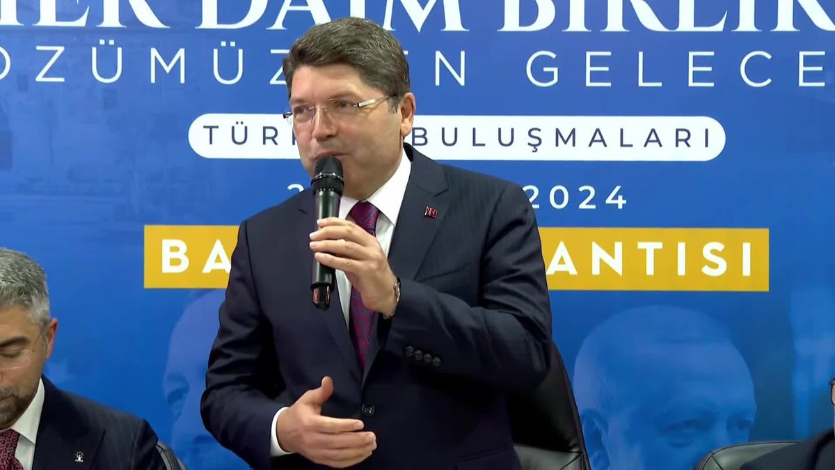 Adalet Bakanı Tunç, Yeni Anayasa İhtiyacını Vurguladı