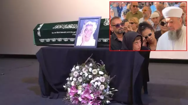 Those who saw Meriç Erkan at Ahu Tuğba's funeral could not hide their astonishment.