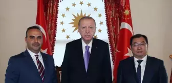 Cumhurbaşkanı Erdoğan, Chery International Başkanı Zhang Guibing'i Kabulladı