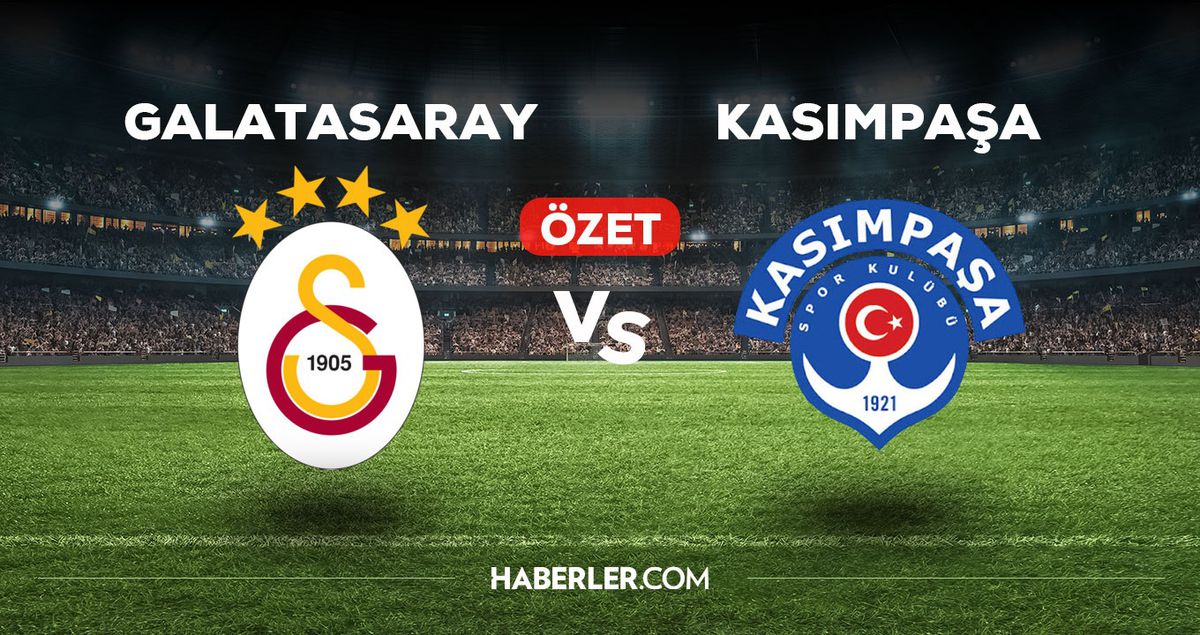 Galatasaray Kasımpaşa maç özeti ve golleri izle! (VİDEO) GS Kasımpaşa geniş özeti! Golleri kim attı, maç kaç kaç bitti?