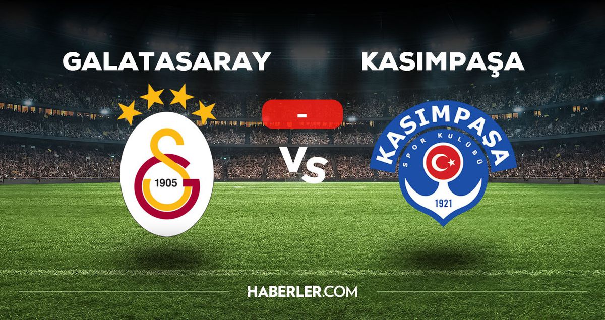 Galatasaray Kasımpaşa maçı kaç kaç, bitti mi? MAÇ SONUCU! GS Kasımpaşa golleri kim attı, canlı maç anlatımı!